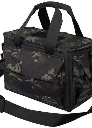Сумка стрілецька helikon range bag 18 cordura 500d, multicam black