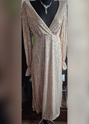 Неймовірна золотиста сукня в паєтку!!!