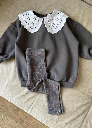 Комплект костюм (свитшот, лосины)