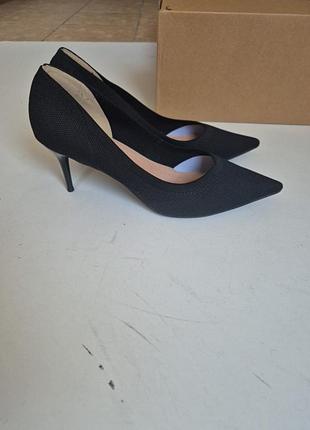 Лодочки 42 р текстиль туфли