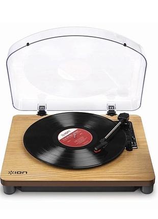 Вмниловый проигрователь ion air lp wood