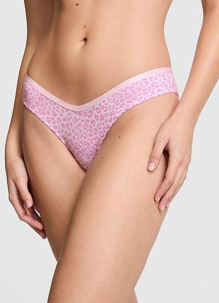 Трусики из хлопка с логотипом victoria ́s secret pink