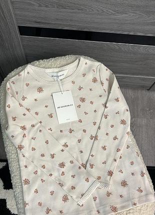 Дитяча кофта реглан лонгслів h&m