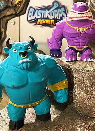 Dm стретч-іграшка elastikorps бик специфікація 2.2 таурур антистресова іграшка для дітей від 4 років к spe|lz 6