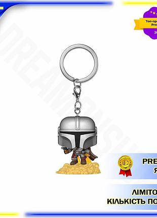 Dm ігрова фігурка funko специфікація 2.2 pop мандалорець з бластером для колекціонування ігор фаната з spe|lz