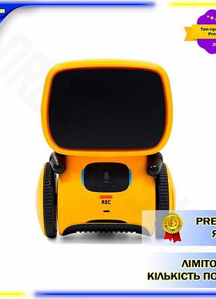 Dm інтерактивний робот з специфікація 2.2 голосовим керуванням жовтий at-robot для дітей від 3 років р spe|lz