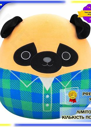 Dm мягкая игрушка squishmallows спецификация 2.2 мопс принц 30 см для детей от 3 лет обнимательная плю spe|lz