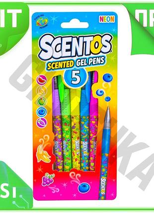 Ve набор ароматных гелевых ручек new version weveel неоновый коктейль 5 цветов для рисования и творчес n6w_ver