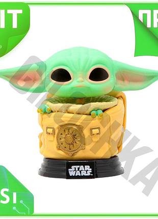 Ve игровая фигурка funko pop! new version мандалорец малыш в сумке виниловая коллекционная игрушка для n6w_ver