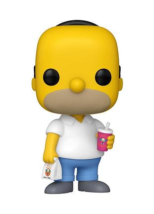 Ve игровая фигурка funko pop! new version гомер симпсоны коллекционная фигурка для детей и взрослых му n6w_ver 4