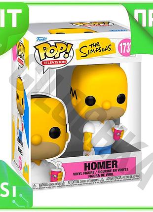 Ve игровая фигурка funko pop! new version гомер симпсоны коллекционная фигурка для детей и взрослых му n6w_ver 7