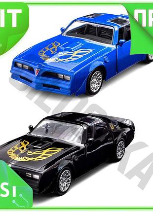 Ve автомодель pontiac firebird 1978 new version черная синяя коллекционная машинка для детей и взрослы n6w_ver