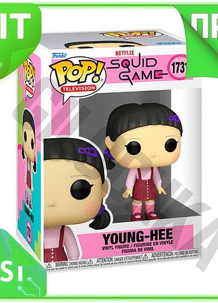 Ve ігрова фігурка funko pop new version гра в кальмара 3 йон-хі вінілова фігурка для колекціонерів та n6w_ver