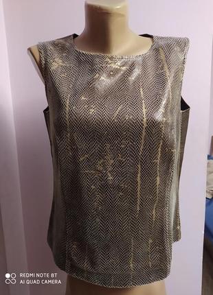 Блуза жіноча, кожзам,m