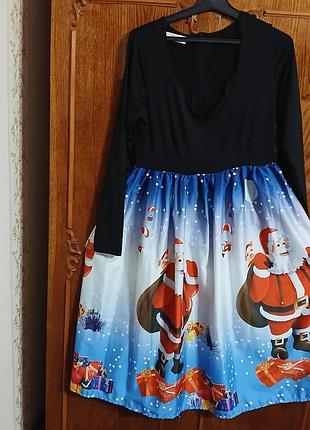 Сток платье миди фабричный евр.л-хл