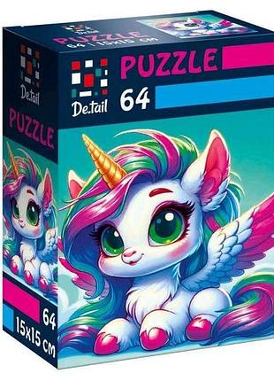 Пазлы замечательная единорожка dt1234-01 тм vladi toys