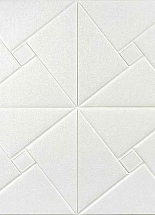 Панель стенная 3d 670 * 680 * 5мм 173 белый (sd) sw-00000182 тм sticker wall