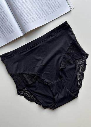 1071 жіночі гарні трусики максі з мереживом