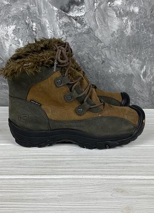 Кожаные ботинки keen bailey waterproof 38.5/25 см