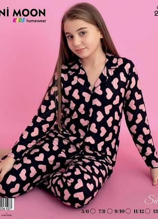 Подростковые пижамы для девочек из микробайки,гарного качества.5-6
7-8
9-10
11-12
13-14