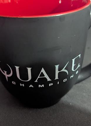Quake champion коллекционная чашка bethesda 2018 р редкая
