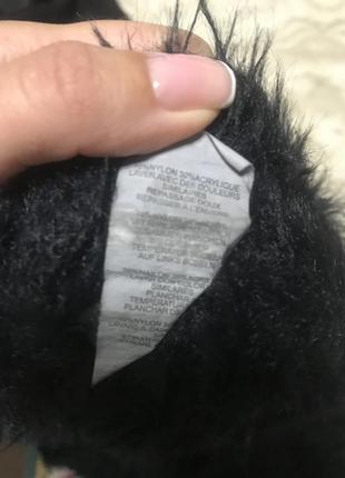 Чёрный свитер травка укорочённый тёплый6 фото
