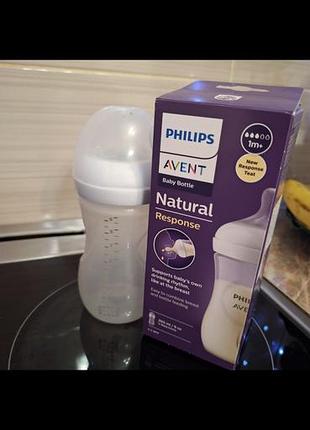 Бутылочка avent natural,