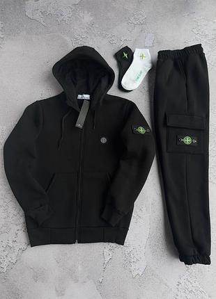 Костюм stone island на флісі
