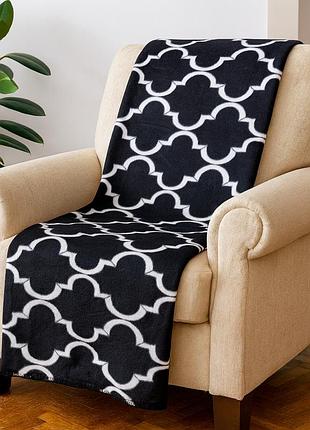 Плед легкий флисовый модерн 150x200 см love you