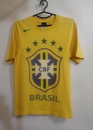 Nike cbf brasil рідкісна футболка 2013 р. s