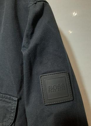 Overshirt boss hugo boss цупка сорочка  котонова navy blue l
