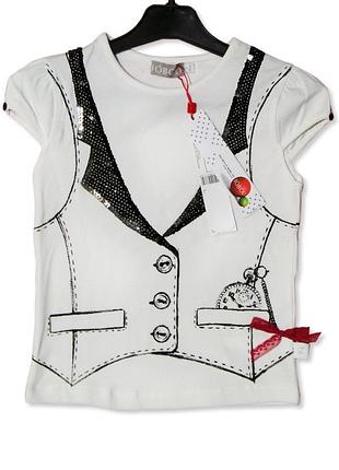 Boboli. іспанія. біла футболка на хлопчика