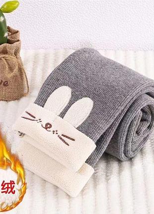 Теплі дитячі лосіни для дівчинки