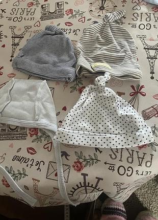 Шапочки для новонароджених