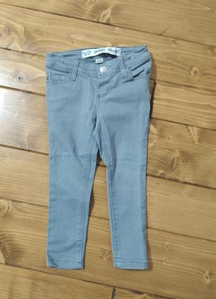 Сірі джинси, тонкий джинс скіни. 1 -2 роки