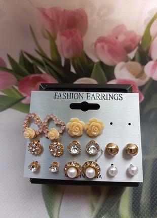 Набор сережек