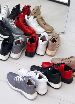 🔥 в наявності та під замовлення 🔥 жіночі кросівки демі на байці