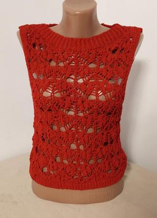 Жілетка zara ажурна