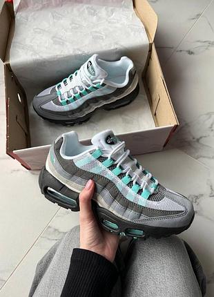 Кроссовки nike air max 95 hyper turquoise арт 0134