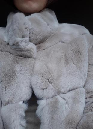 Шуба з кролика рекс кожушок