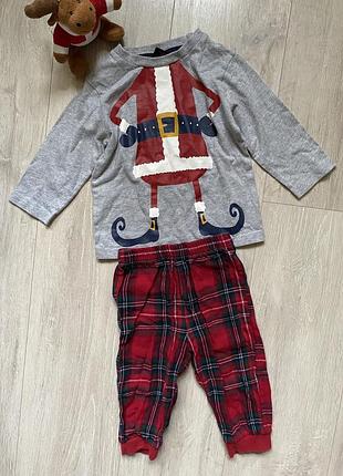 Комплект новорічний 9-12 місяців