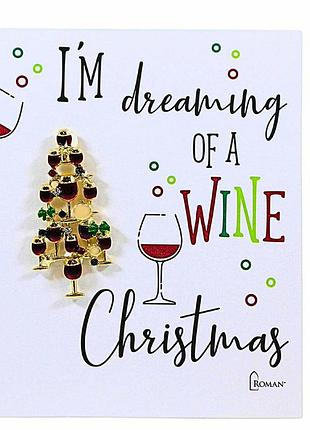 Рождественская елка фирменная брошь от roman