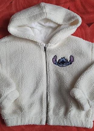 Дитяча курточка тедді stich h&m