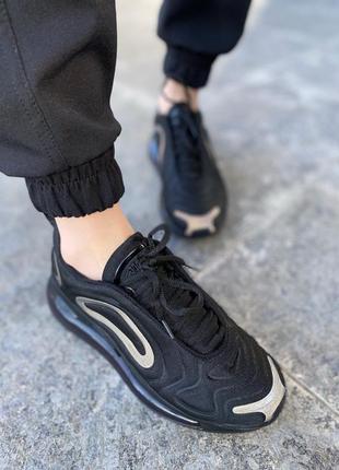 Кроссовки nike air max 720 black кросівки8 фото