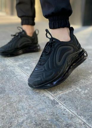 Кроссовки nike air max 720 black кросівки10 фото