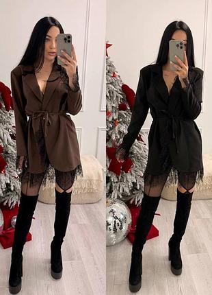 Платье пиджак