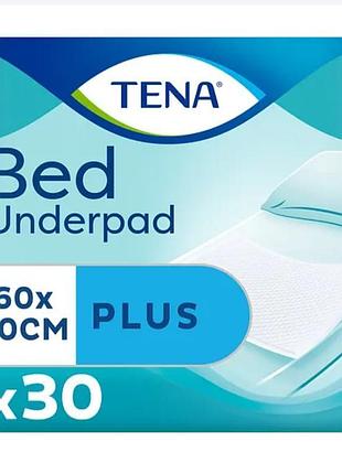 Пелюшки tena bad underpad plus, 60×90,.30 шт в уп.