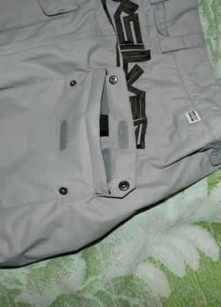Гірськолижні чоловічі штани термо 5.000 мм quik silver xl6 фото