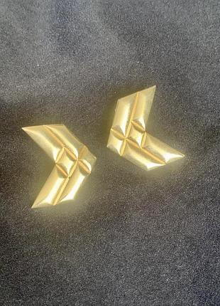 Вінтажні сережки, кліпси 80 - ті роки