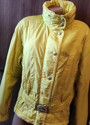 Куртка женская спортивная killy pp m/l лимонный цвет